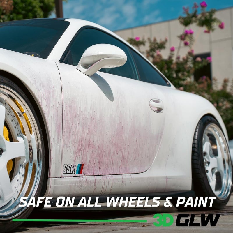 3D GLW Series Iron Remover – Fast Acting Fallout & Brake Dust Cleaner | pH Balanced Wheel & Paint Decontamination | DIY Detailing Spray | Made in USA |16 oz - Image 4